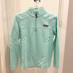 Vineyard Vine's Women's Quarter Zip Shep Shirt Sweatshirt